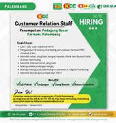 Loker Admin Palembang 2022 November Terbaru